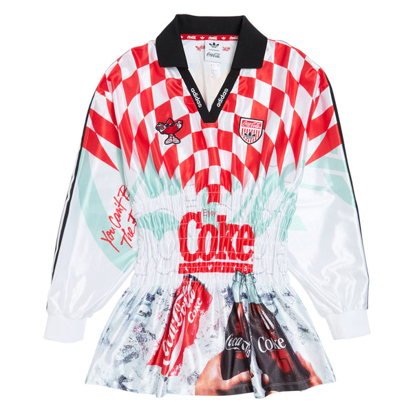 Adidas x Coca Cola Womens Mashup Jersey - White/Multicolor – CCS
