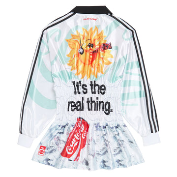 Adidas x Coca Cola Womens Mashup Jersey - White/Multicolor