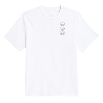 Adidas TOS Curb T-Shirt - White/Multicolor
