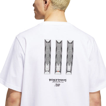 Adidas TOS Curb T-Shirt - White/Multicolor