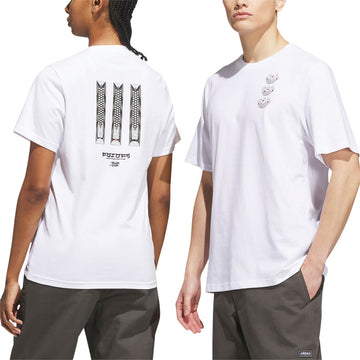 Adidas TOS Curb T-Shirt - White/Multicolor