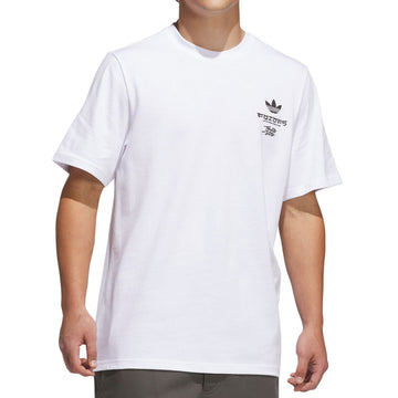 Adidas TOS Crane T-Shirt - White/Black