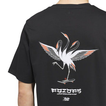 Adidas TOS Crane T-Shirt - Black/White