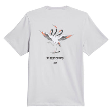 Adidas TOS Crane T-Shirt - Light Solid Grey/Black
