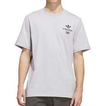 Adidas TOS Crane T-Shirt - Light Solid Grey/Black