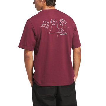 Adidas Gonz Na T-Shirt - Shadow Red/Halo Silver