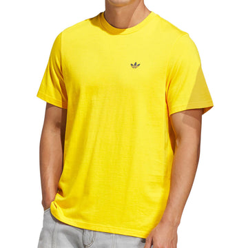 Adidas 4.0 Logo T-Shirt - Crew Yellow/Aurora Ink