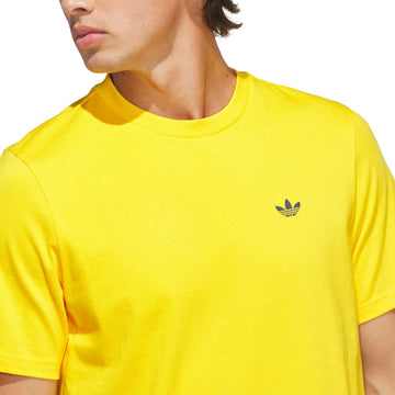 Adidas 4.0 Logo T-Shirt - Crew Yellow/Aurora Ink