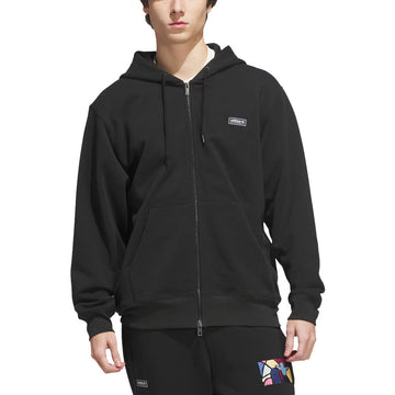 Adidas Gonz Graph Full Zip Hoodie - Black