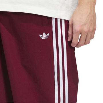 Adidas Superfire Track Pants - Shadow Red/White