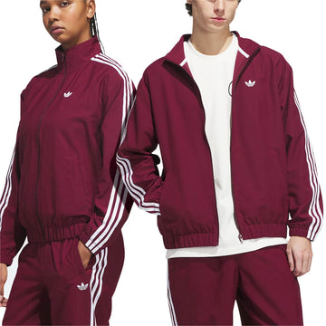 Adidas Superfire Track Jacket - Shadow Red/White