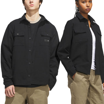 Adidas FS+ Long Sleeve Flannel Shirt - Black
