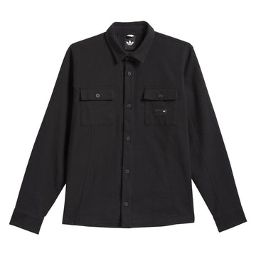 Adidas FS+ Long Sleeve Flannel Shirt - Black