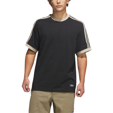 Adidas FSBS Ringer T-Shirt - Black/Khaki