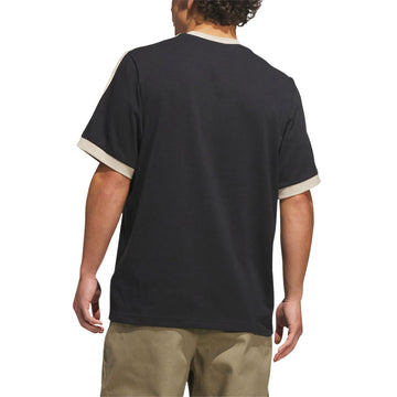 Adidas FSBS Ringer T-Shirt - Black/Khaki