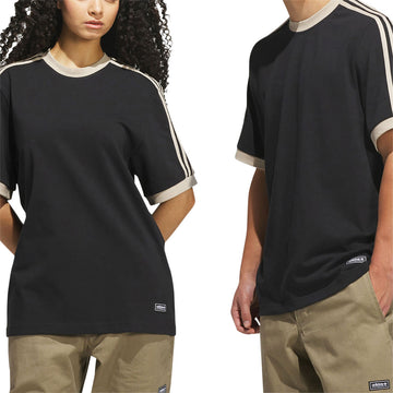 Adidas FSBS Ringer T-Shirt - Black/Khaki