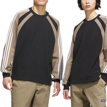 Adidas FS+ Crewneck Sweatshirt - Black/Khaki
