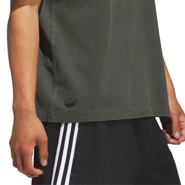 Adidas Tyshawn Washed T-Shirt - Utility Grey