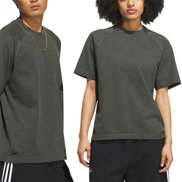 Adidas Tyshawn Washed T-Shirt - Utility Grey