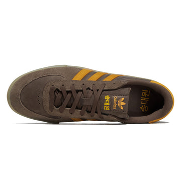 Adidas x Daewon Glenburn Shoes - Earth Strata/Crew Yellow/Gum