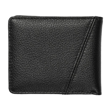 Volcom Pay-a-pal Leather Bifold Wallet - Black