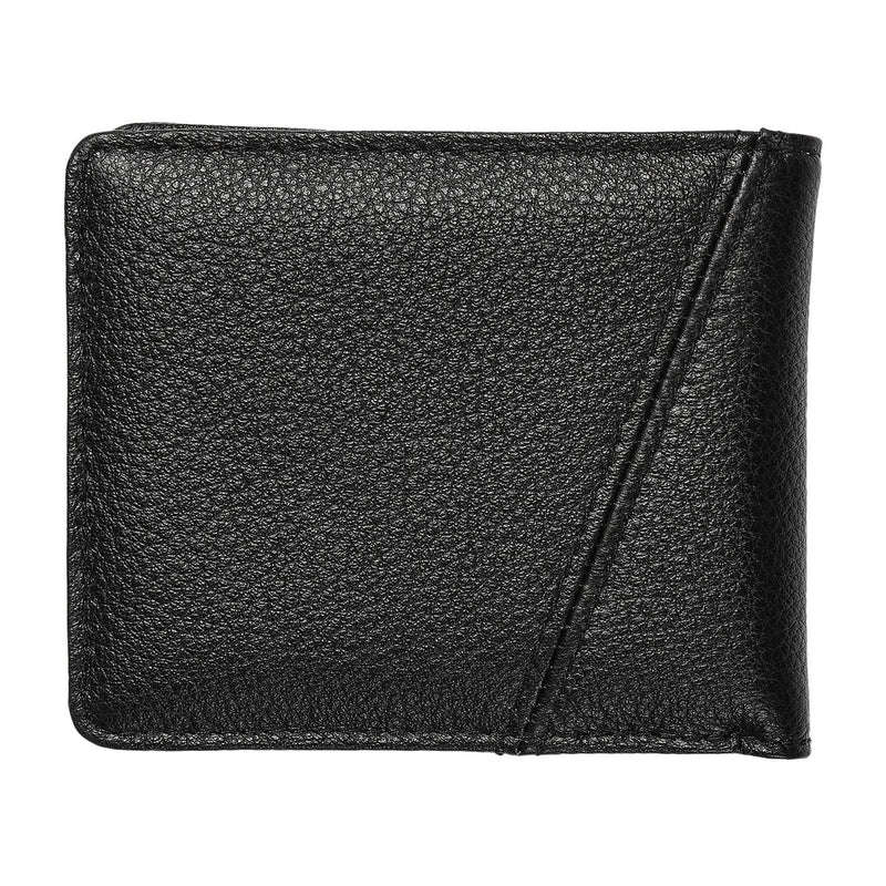 Volcom Pay-a-pal Leather Bifold Wallet - Black