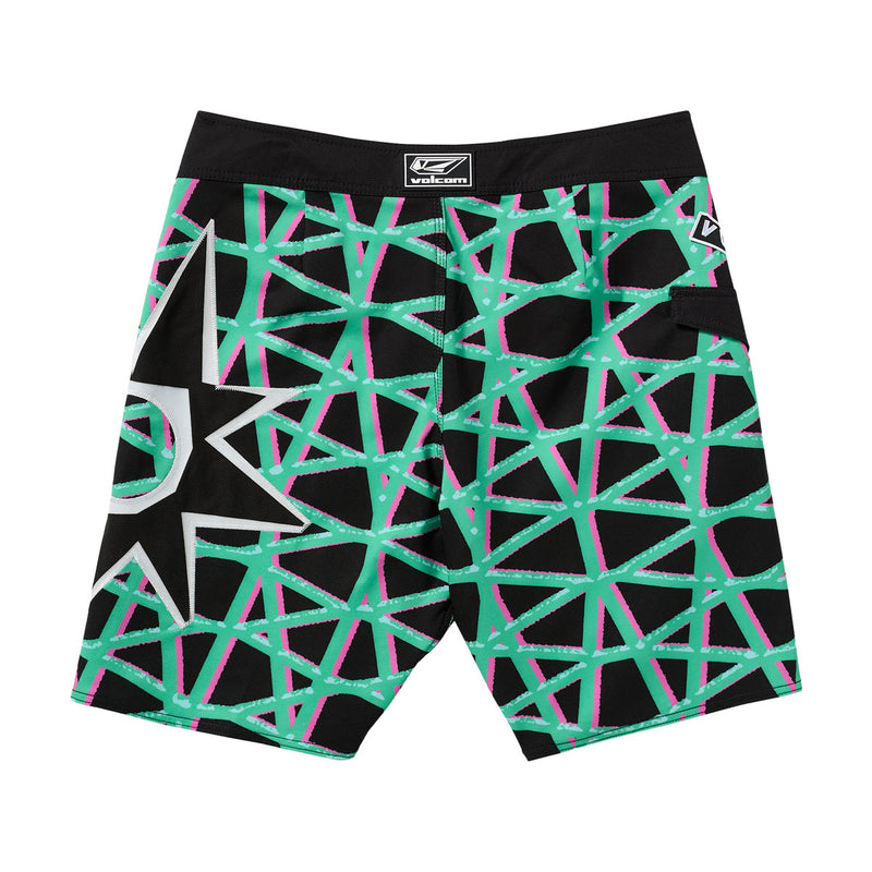 Volcom St4r G4zer Mod 20 Boardshorts - Black