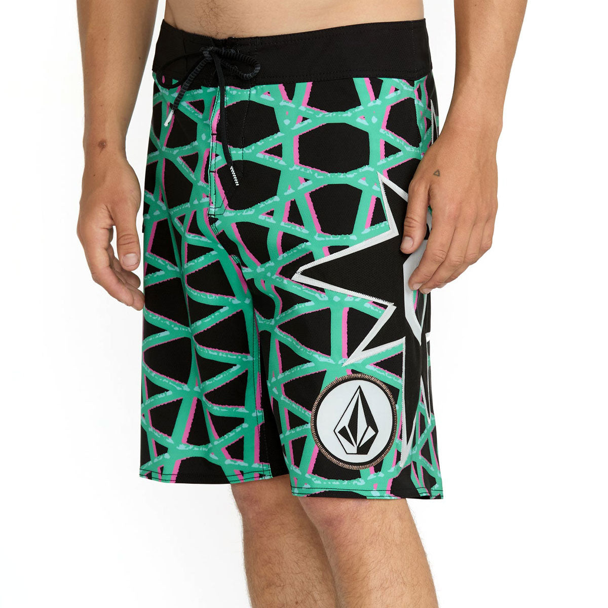 Volcom St4r G4zer Mod 20 Boardshorts - Black image 5