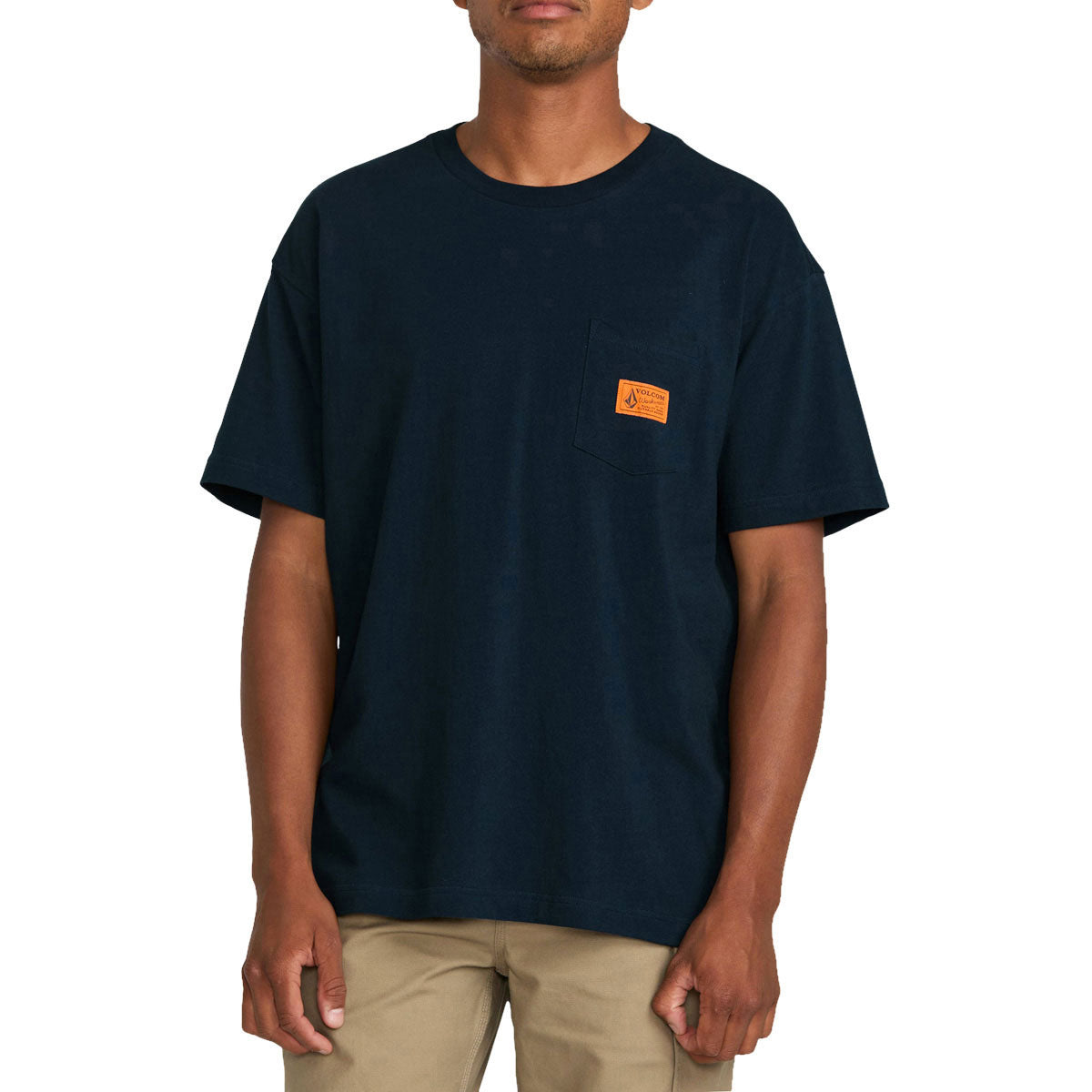 Volcom Workwear Certifico T-Shirt - Navy image 2