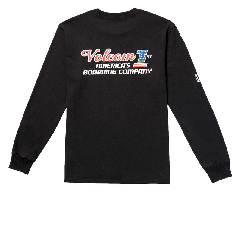 Volcom 1st Boarding Co Long Sleeve T-Shirt - Black