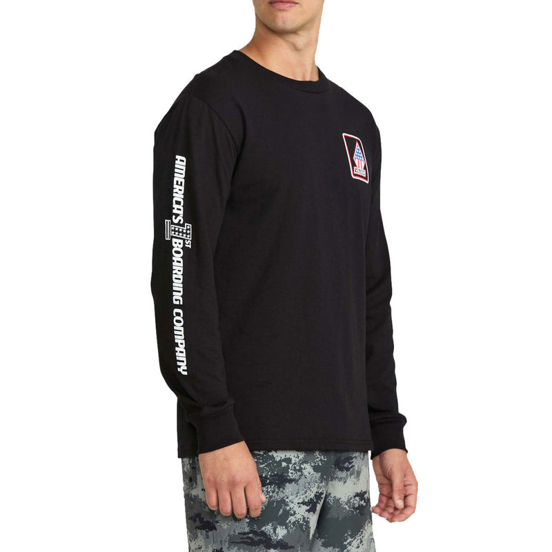 Volcom 1st Boarding Co Long Sleeve T-Shirt - Black