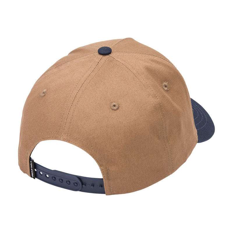 Volcom Embossed Stone Adj Hat - Coconut Shell