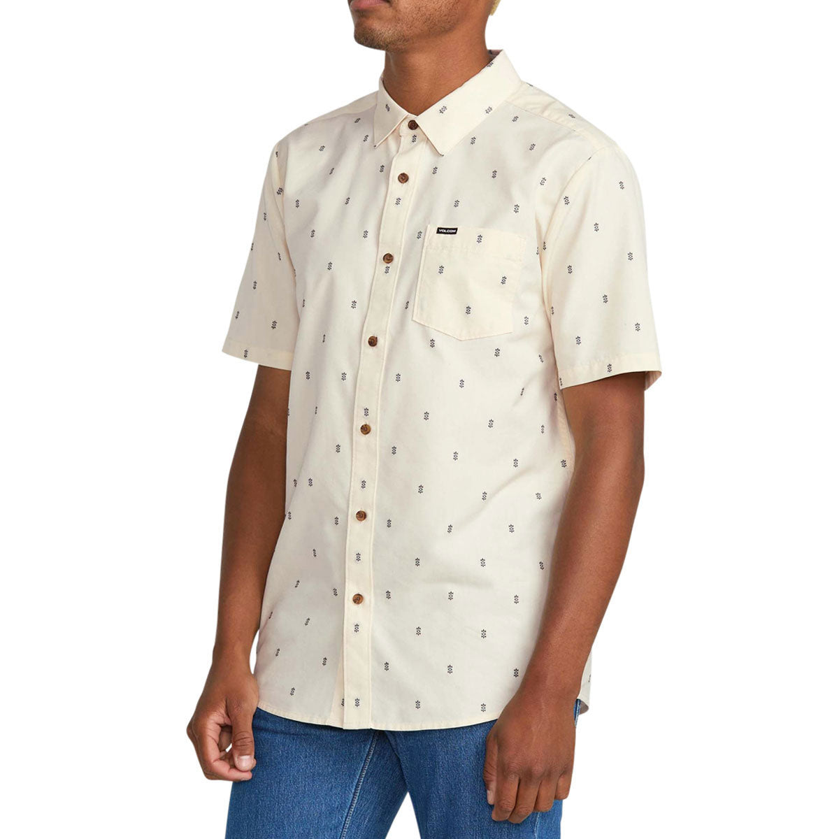 Volcom Bankstone Shirt - Dirty White image 1