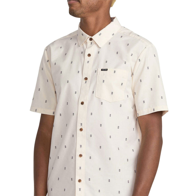 Volcom Bankstone Shirt - Dirty White