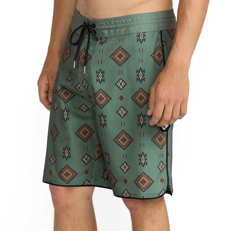 Volcom Desert Dobby Stoney 19 Boardshorts - Light Olive