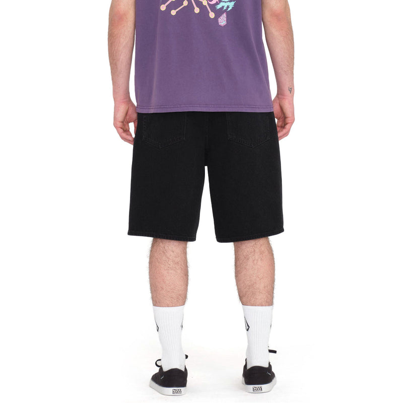 Volcom Billow Denim Shorts - New Black