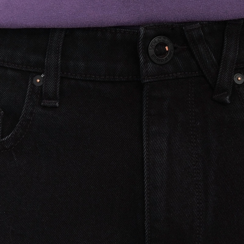 Volcom Billow Denim Shorts - New Black