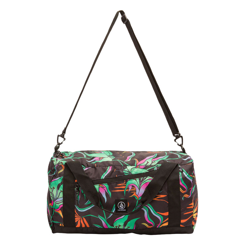 Volcom BT Packable Duffle Bag - Black/Green