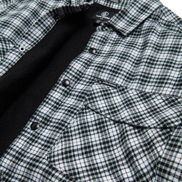 Volcom Wilderstone Long Sleeve Shirt - Dirty White