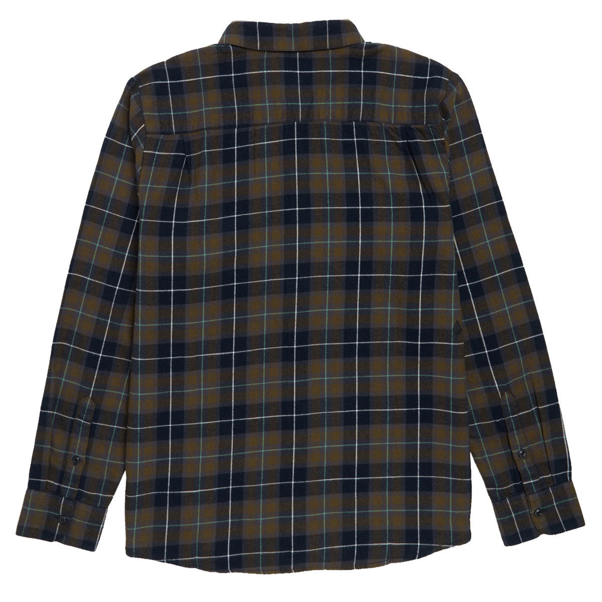 Volcom Caden Plaid Long Sleeve Shirt - Navy 2025 image 2