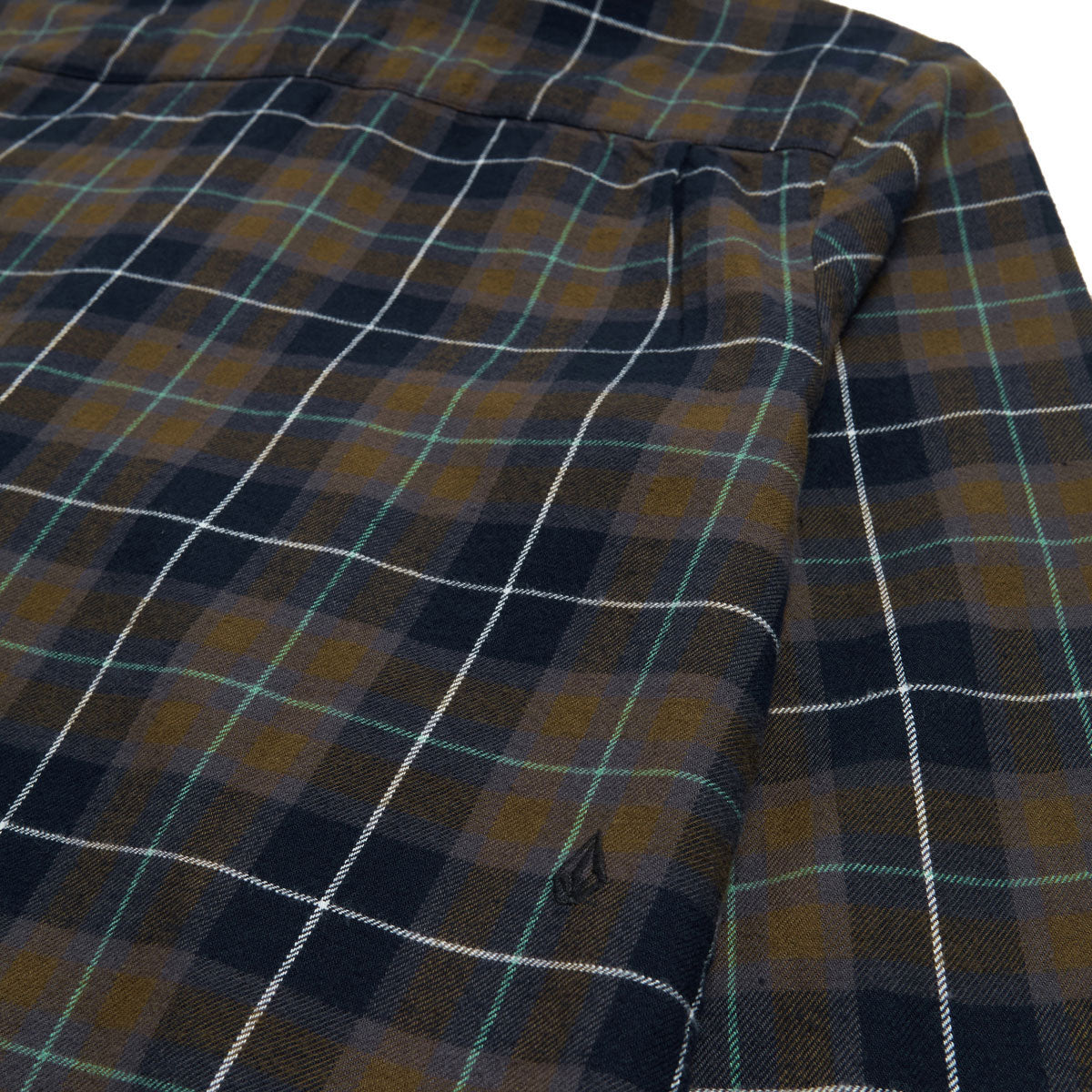 Volcom Caden Plaid Long Sleeve Shirt - Navy 2025 image 4
