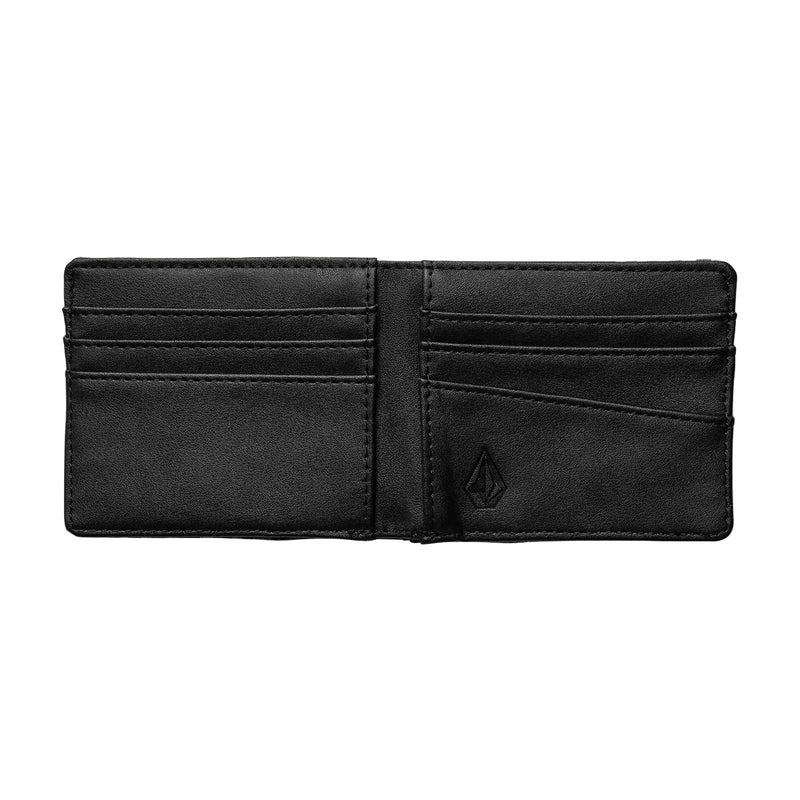 Volcom Solidstone Bifold Wallet - Black White