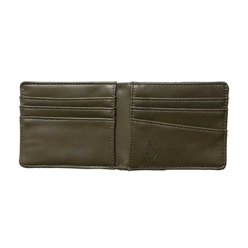 Volcom Solidstone Bifold Wallet - Camo