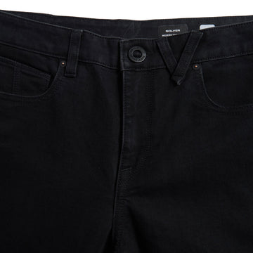 Volcom Solver Denim Jeans - Black Out 2026