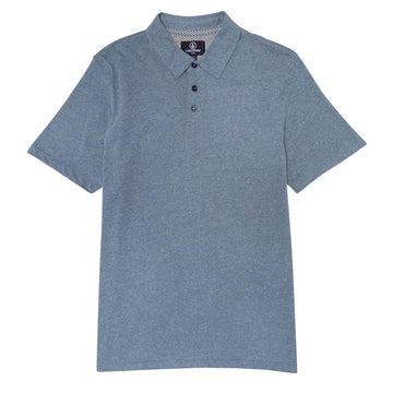 Volcom Wowzer Polo Shirt - Blue Wash