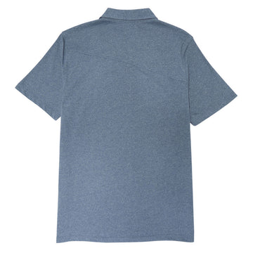 Volcom Wowzer Polo Shirt - Blue Wash