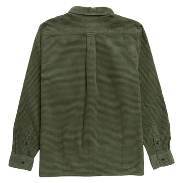 Volcom Fostered Long Sleeve Shirt - Dark Olive