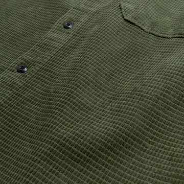 Volcom Fostered Long Sleeve Shirt - Dark Olive