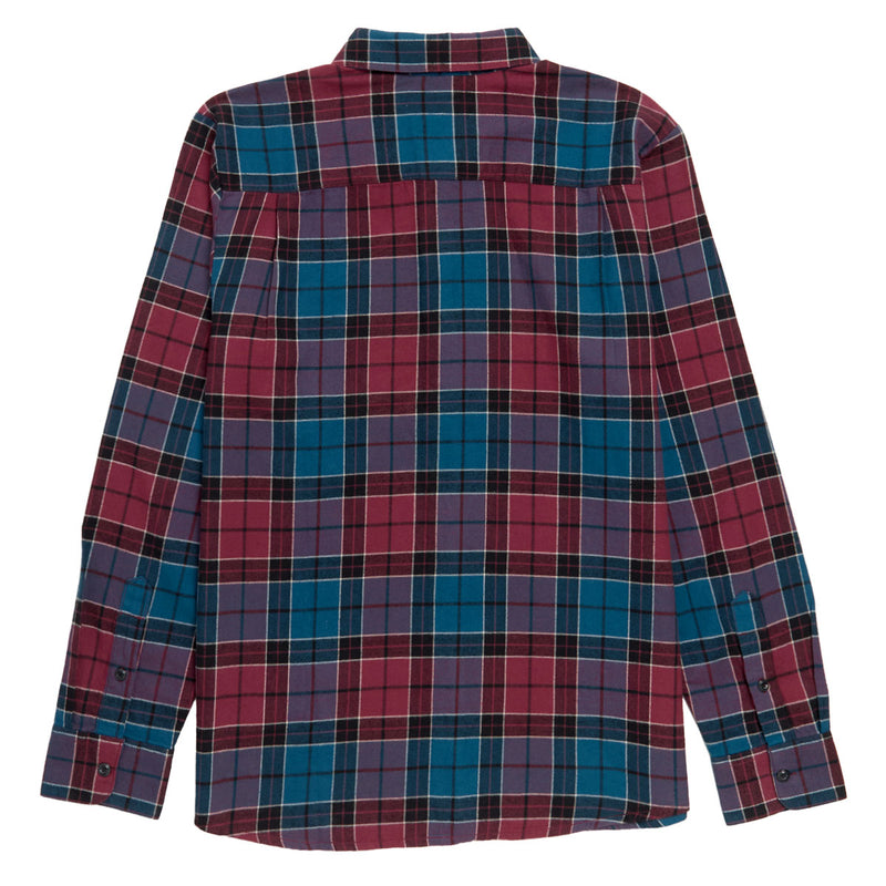 Volcom Cadenplaid Long Sleeve Shirt - Cosmic Blue