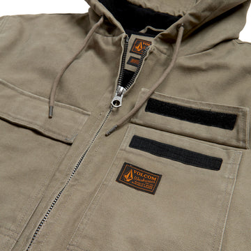 Volcom Freshdust Workwear Jacket - Brindle
